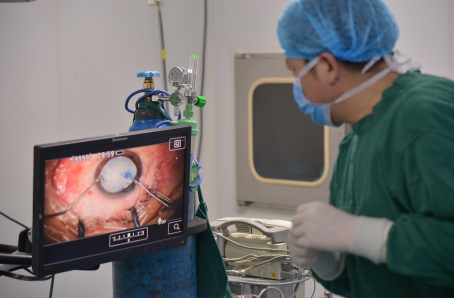 doctor at work